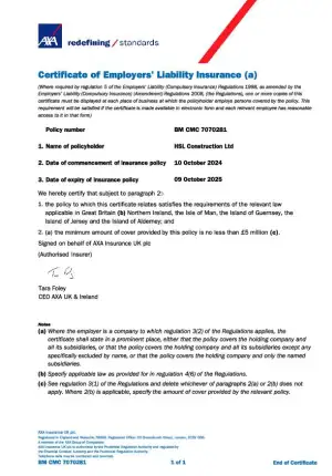 Employers Liability Insurance