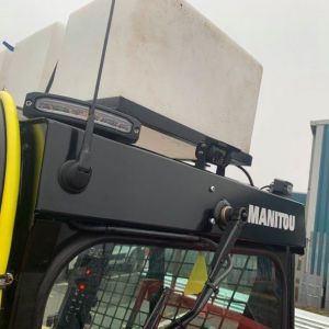 Manitou 1650R Skid Steer Loader: Click Here To View Larger Image