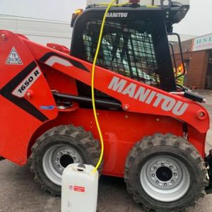 Manitou 1650R Skid Steer Loader: Click Here To View Larger Image